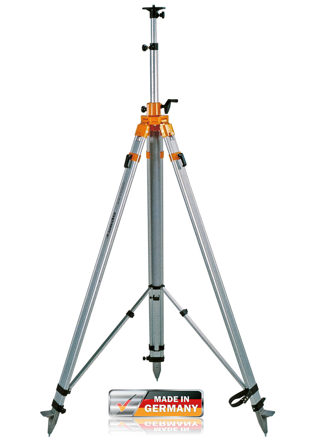 Heavy-Duty Elevating Tripods Ref.-No. 210442 with Additional Leg Struts