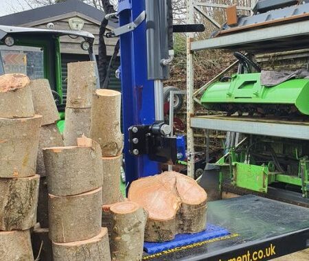 20T Log Splitter with work bench