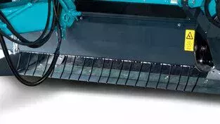 Raking, screening or mixed technique